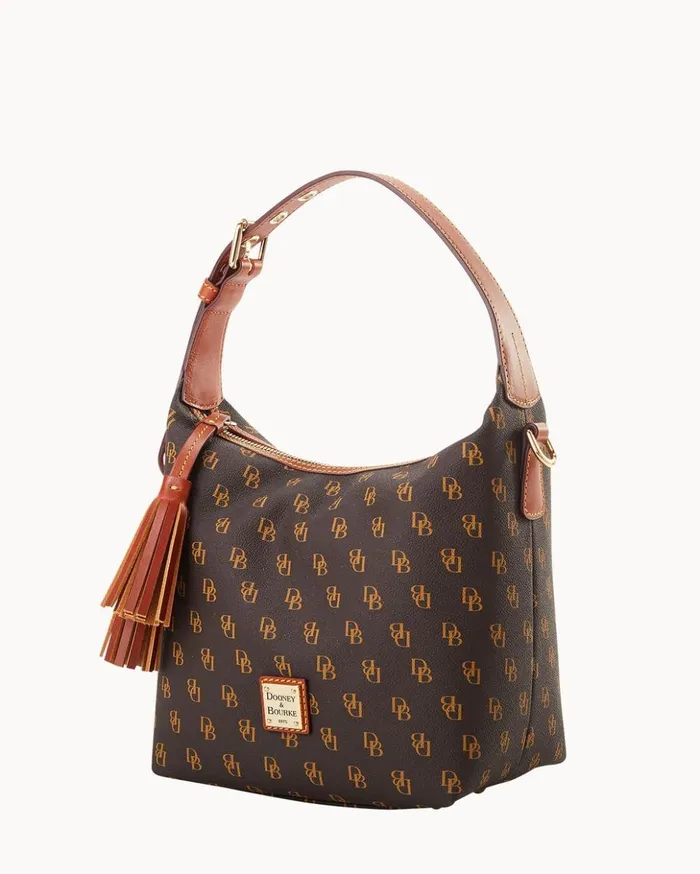 Crossbodies Women Dooney and Bourke Gretta Paige Crossbody Brown Tmoro
