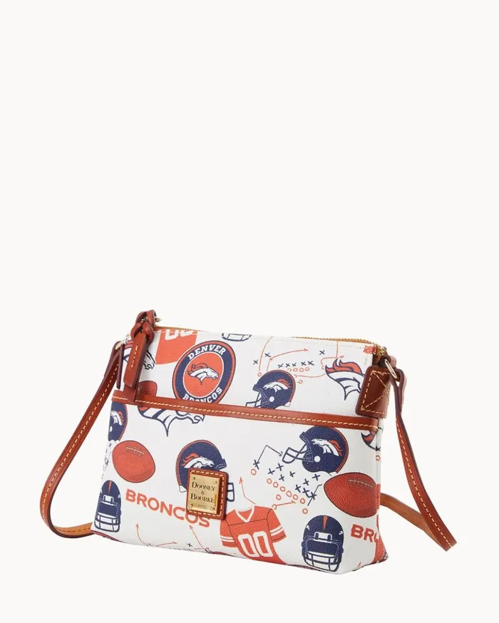 Crossbodies Women Dooney and Bourke NFL Broncos Ginger Crossbody Broncos Crossbodies Women Dooney and Bourke NFL Broncos Ginger Crossbody Broncos