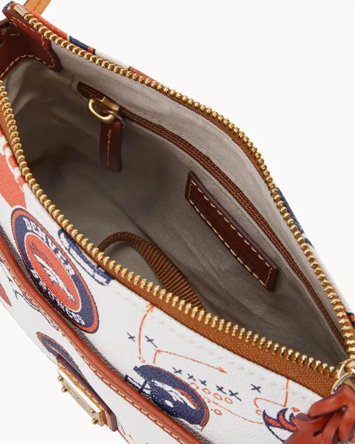 Crossbodies Women Dooney and Bourke NFL Broncos Ginger Crossbody Broncos Crossbodies Women Dooney and Bourke NFL Broncos Ginger Crossbody Broncos