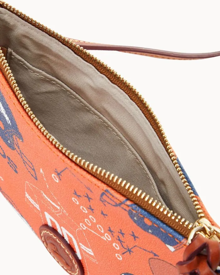 Crossbodies Women Dooney and Bourke NFL Broncos Top Zip Crossbody Broncos Crossbodies Women Dooney and Bourke NFL Broncos Top Zip Crossbody Broncos
