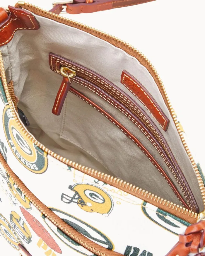 Crossbodies Women Dooney and Bourke NFL Packers Crossbody Packers Crossbodies Women Dooney and Bourke NFL Packers Crossbody Packers