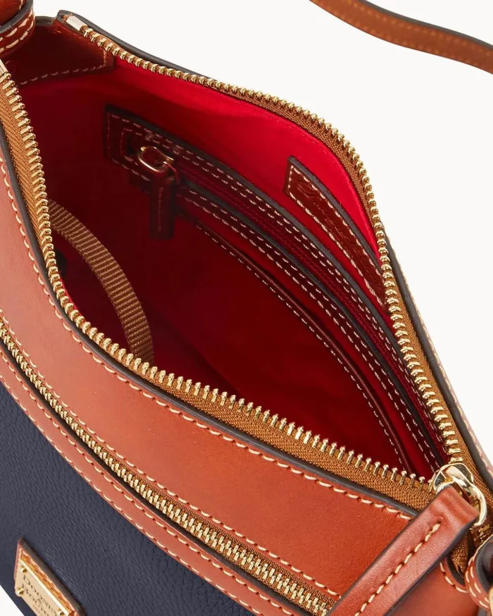 Crossbodies Women Dooney and Bourke Pebble Grain Crossbody 25 Midnight Blue