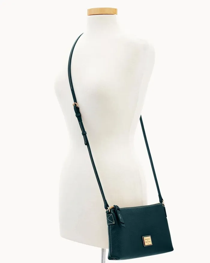 Crossbodies Women Dooney and Bourke Pebble Grain Crossbody Pouchette Black Black Crossbodies Women Dooney and Bourke Pebble Grain Crossbody Pouchette Black Black