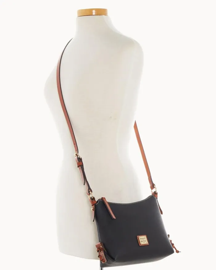 Crossbodies Women Dooney and Bourke Penrose North South Crossbody 24 Black