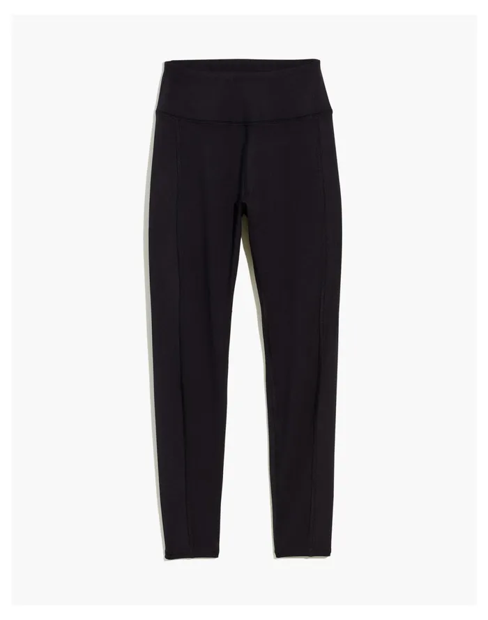 Curvy MWL Flex High Rise 25034 Leggings True Black Women Madewell Activewear Curvy MWL Flex High Rise 25034 Leggings True Black Women Madewell Activewear