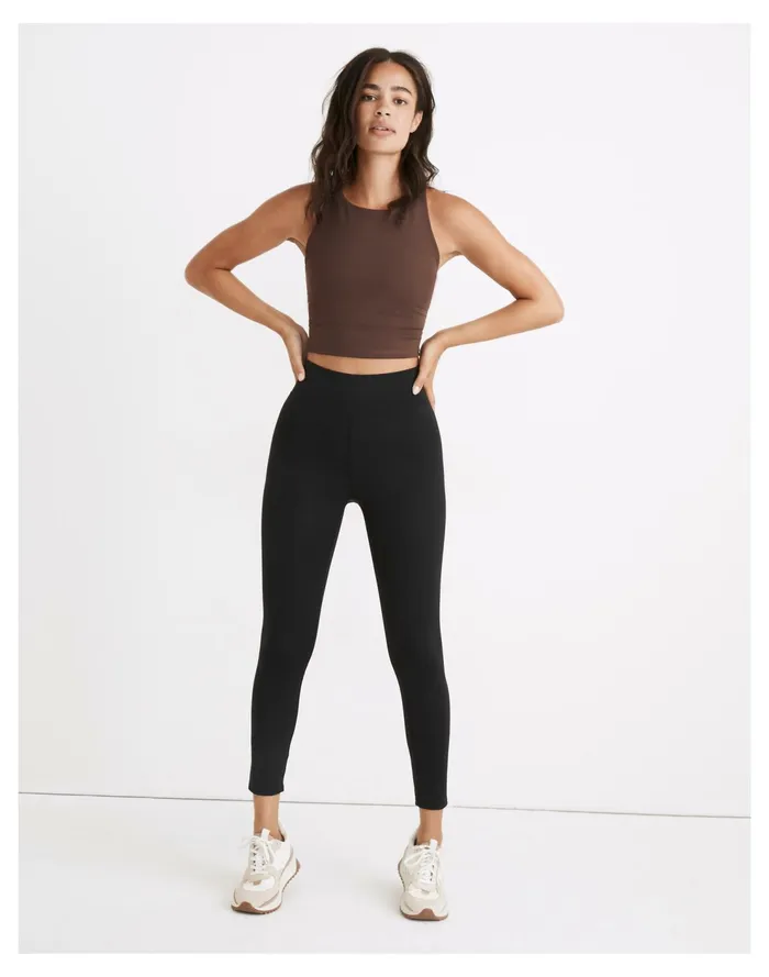 Curvy MWL Form High Rise 25034 Leggings True Black Women Madewell Activewear