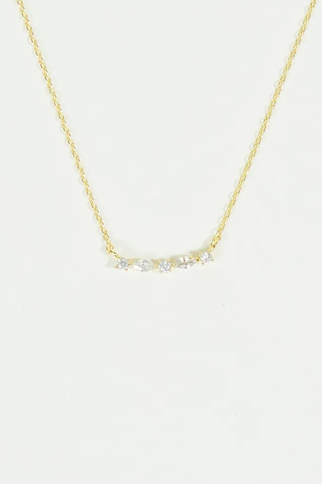 Dainty Crystal Cluster Necklace Women Jewelry Altar8217d State