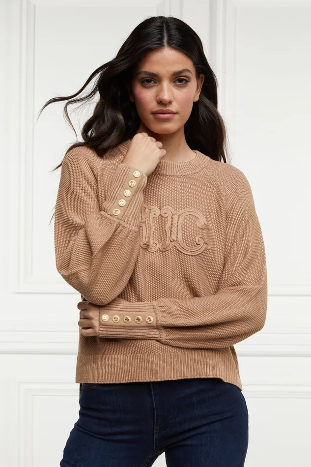 Daisy Knit Camel Women Holland Cooper Knitwear