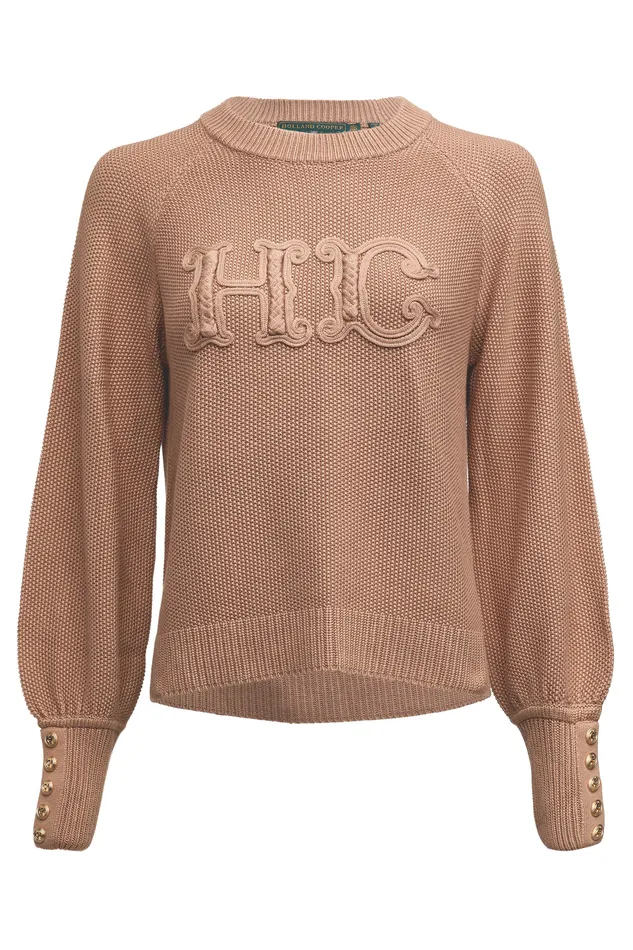 Daisy Knit Camel Women Holland Cooper Knitwear Daisy Knit Camel Women Holland Cooper Knitwear