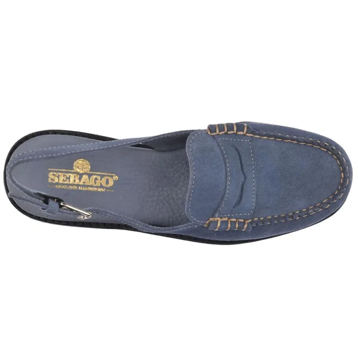 DAN SANDAL FLESH OUT PO Blue Women Sebago Loafers DAN SANDAL FLESH OUT PO Blue Women Sebago Loafers
