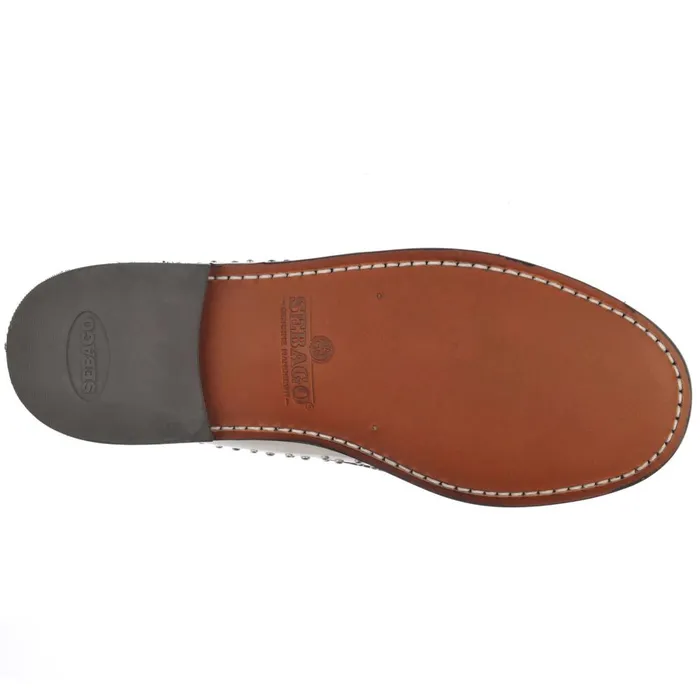 DAN STUDS White Women Sebago Loafers DAN STUDS White Women Sebago Loafers