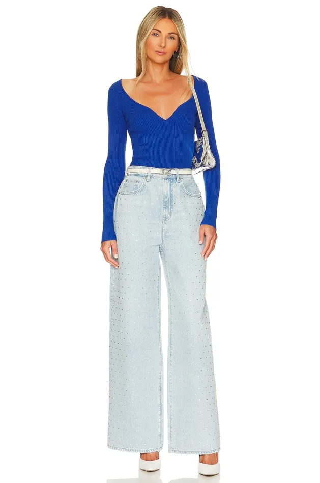 Darren Sweater Blue Women Lovers Friends Tops