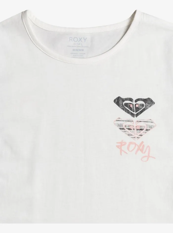 Day And Night 8211 Short Sleeves Tshirt For Girls 4 8211 16 Egret Kids Roxy Mini Me