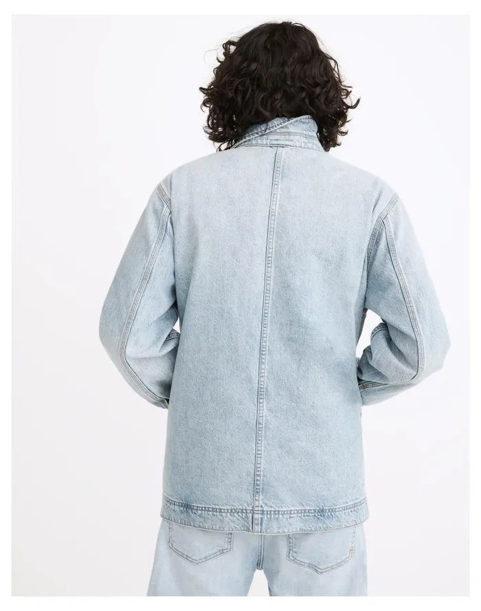 Denim Chore Jacket In Seaford Wash Seaford Wash Men Madewell Jackets Denim Chore Jacket In Seaford Wash Seaford Wash Men Madewell Jackets