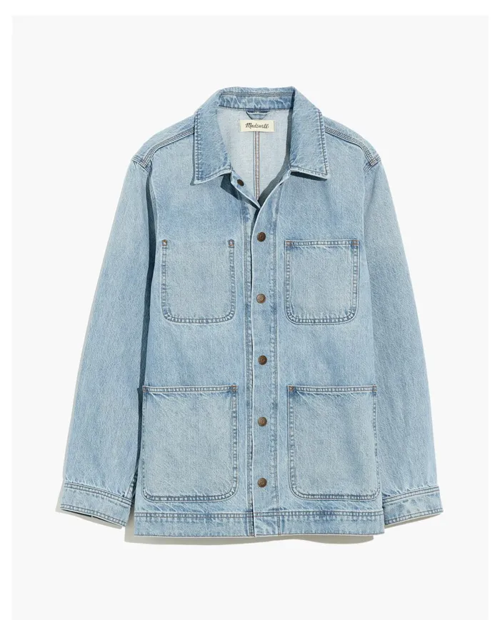 Denim Chore Jacket In Seaford Wash Seaford Wash Men Madewell Jackets Denim Chore Jacket In Seaford Wash Seaford Wash Men Madewell Jackets