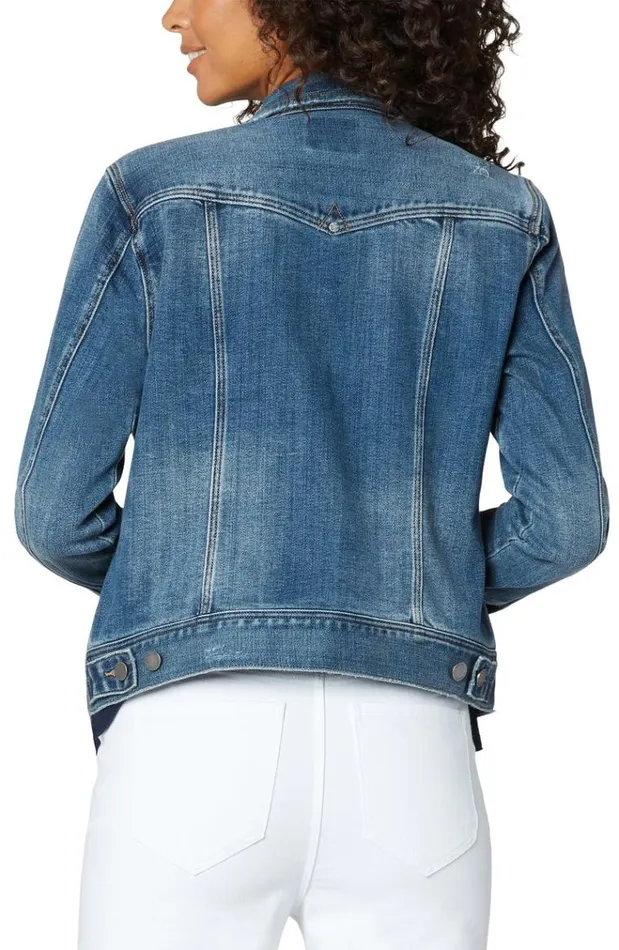 Denim Jackets Women Liverpool Los Angeles Classic Jean Jacket Chipman