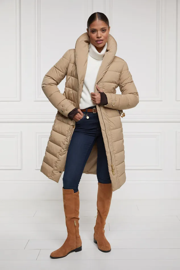 Denver Padded Coat Champagne Women Holland Cooper Coats Denver Padded Coat Champagne Women Holland Cooper Coats