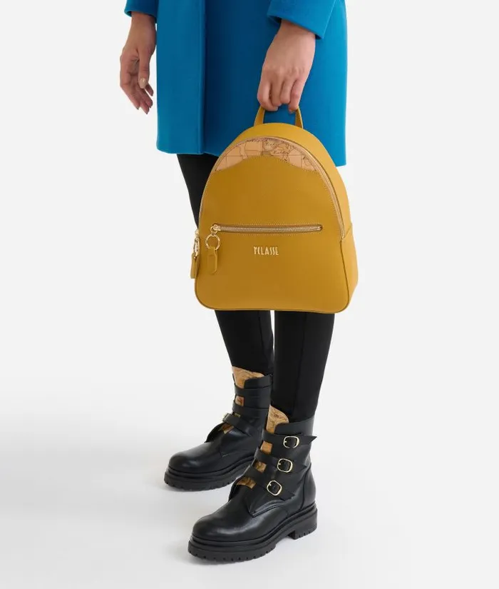 Digital City Backpack Oil Yellow Woman Alviero Martini Backpacks Bucket and Belt Bags