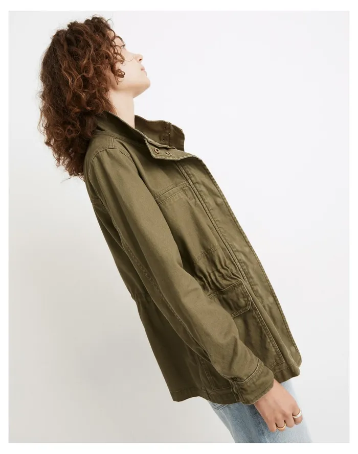 Dispatch Jacket Desert Olive Women Madewell Jackets