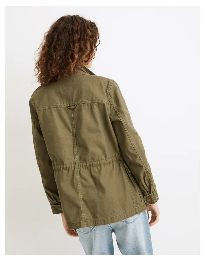 Dispatch Jacket Desert Olive Women Madewell Jackets