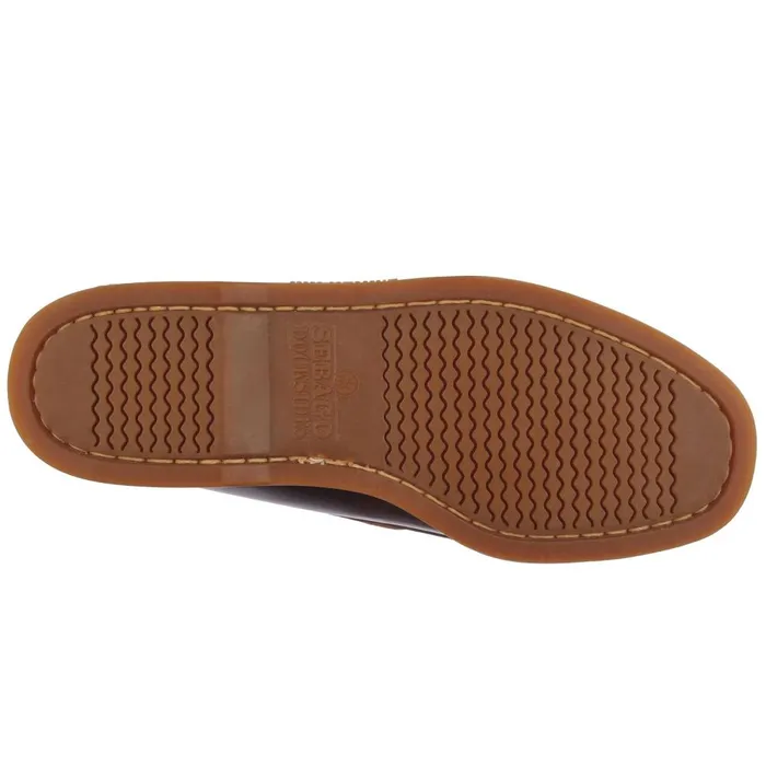 DOCKSIDES PORTLAND WAXED Brown Men Sebago Boat Shoes DOCKSIDES PORTLAND WAXED Brown Men Sebago Boat Shoes