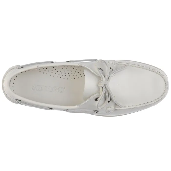 DOCKSIDES PORTLAND White Men Sebago Boat Shoes