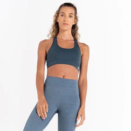 Don039t Sweat It II Sports Bra Orion Grey Women Dare 2b Gym Tops