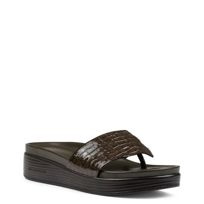 Donald Pliner Casual FIFI Military Green 8211 Women