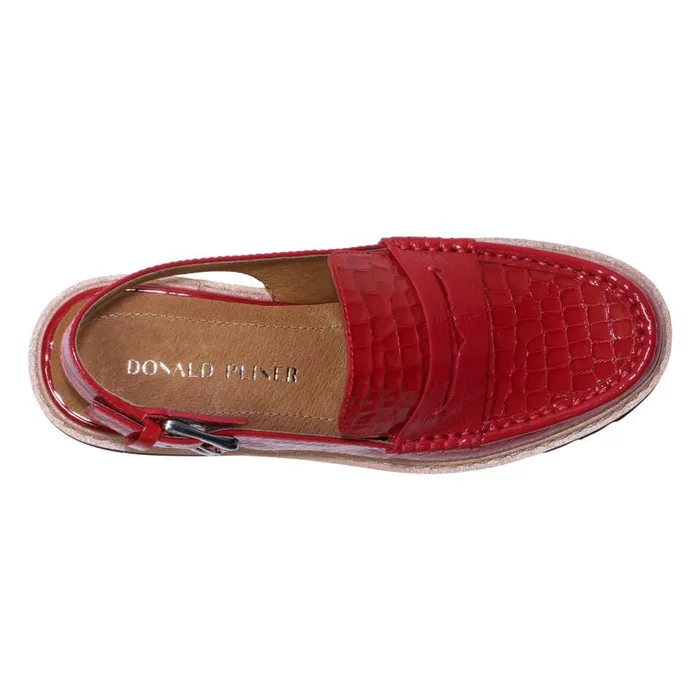 Donald Pliner Casual HALIE Tomato 8211 Women Donald Pliner Casual HALIE Tomato 8211 Women