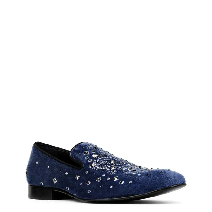 Donald Pliner Dress SPENCER Midnight Studded 8211 Men Donald Pliner Dress SPENCER Midnight Studded 8211 Men