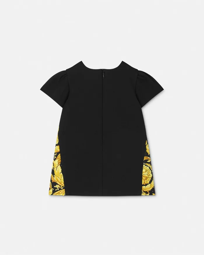 Dresses Kids Versace Barocco Baby Dress Black
