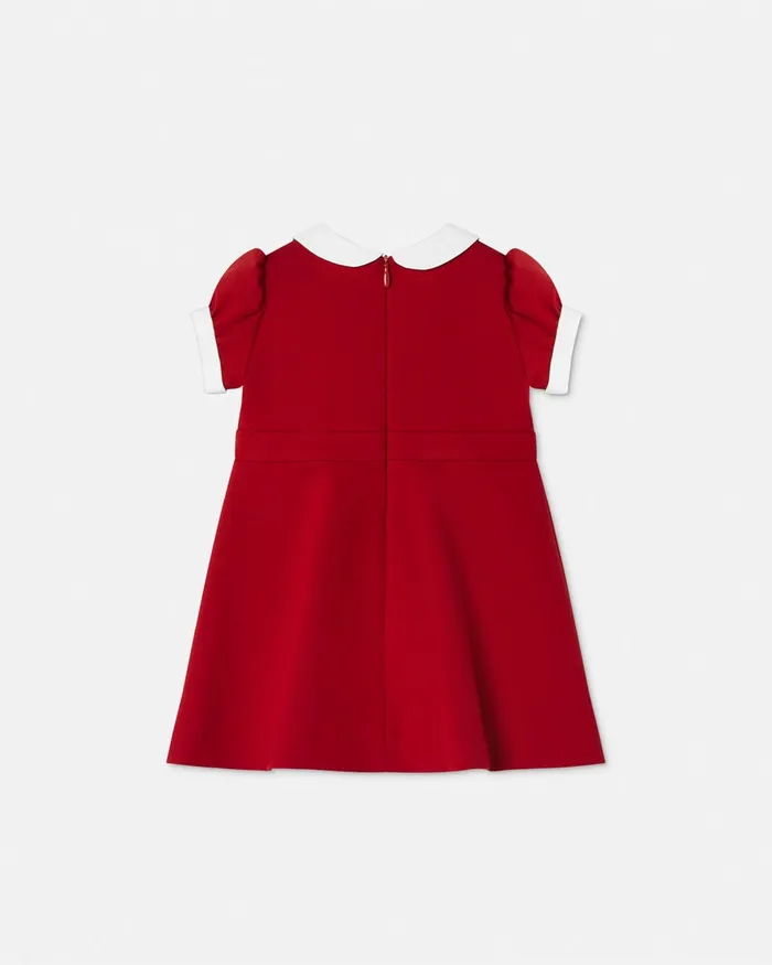 Dresses Kids Versace Medusa 03995 Baby Dress Red