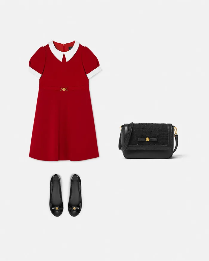 Dresses Kids Versace Medusa 03995 Dress Red
