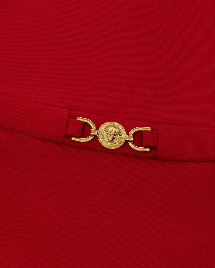Dresses Kids Versace Medusa 03995 Dress Red