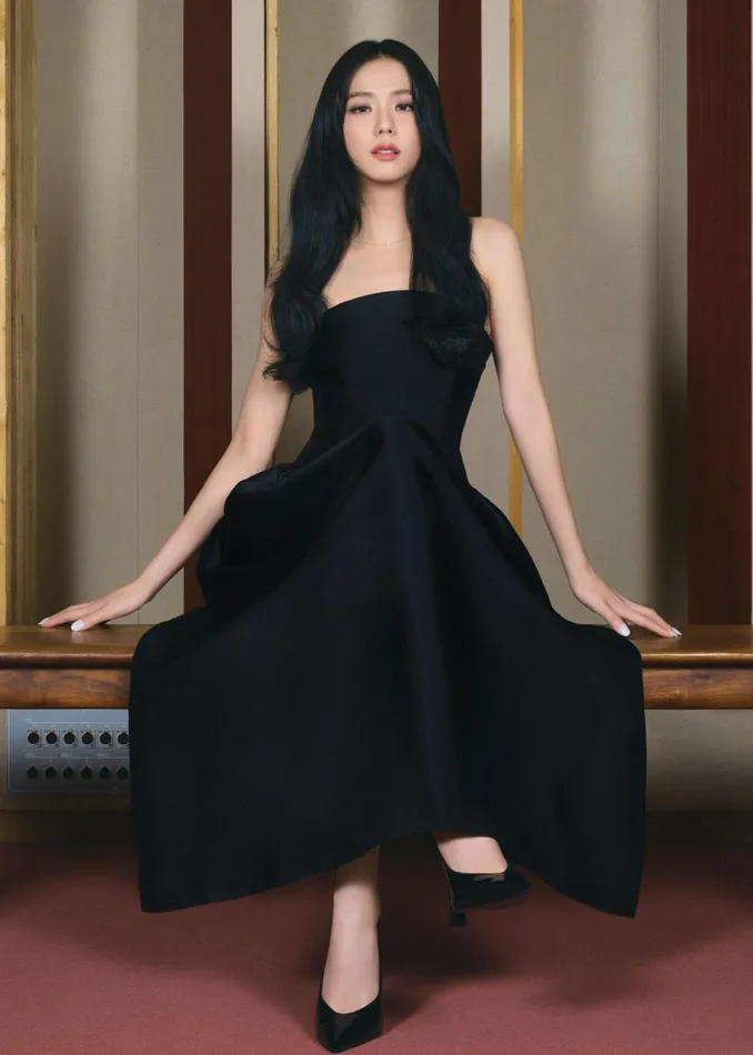 Dresses Women Self Portrait Black Taffeta Midi Dress