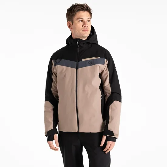 Eagle II Ski Jacket Black Grey Men Dare 2b Ski Jackets