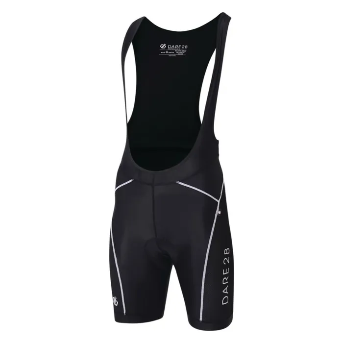 Ecliptic Gel Bibbed Short Black Men Dare 2b Cycling Tights and Trousers