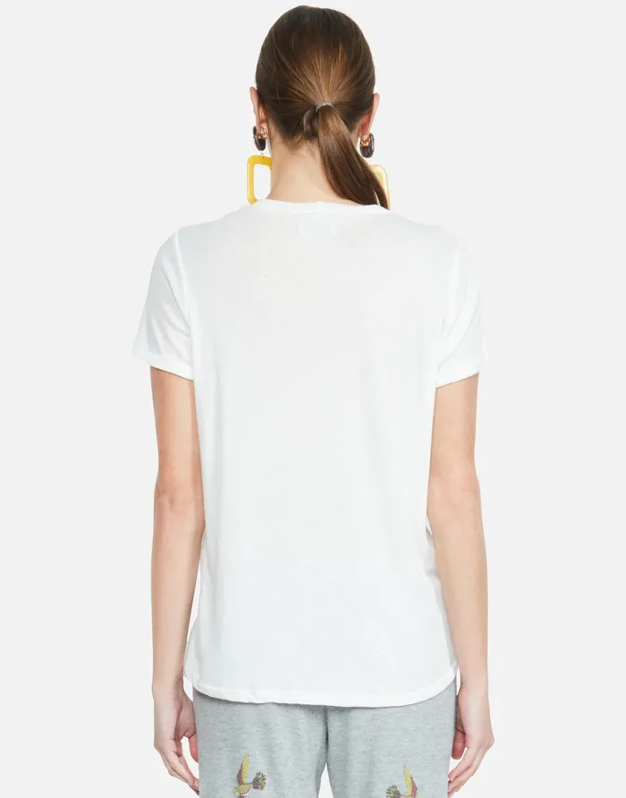 Edda Floral Eye Love Milk Women039s Lauren Moshi Short Sleeve