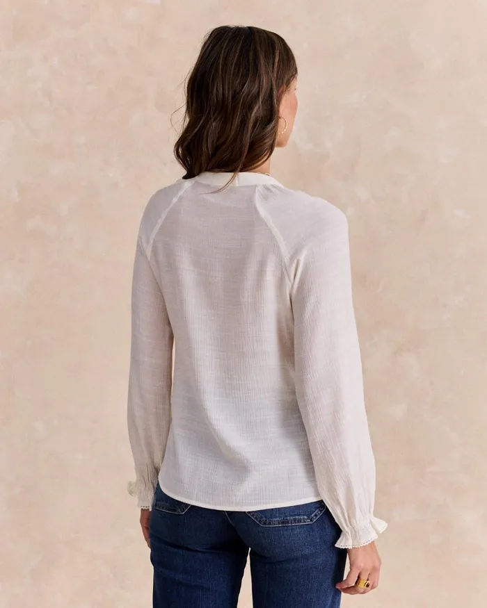 Embroidered Blouse Tirna Raw Women Polin Et Moi Blouses And Shirts Embroidered Blouse Tirna Raw Women Polin Et Moi Blouses And Shirts