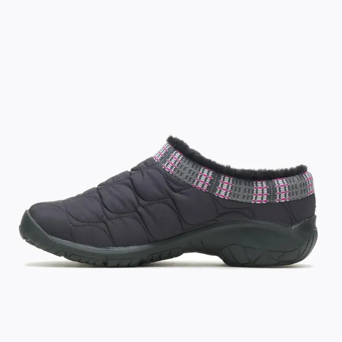 Encore Ice 4 Puff Wide Black Women Merrell SlipOns