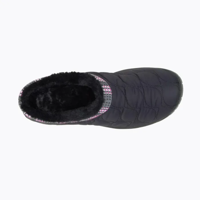 Encore Ice 4 Puff Wide Black Women Merrell SlipOns