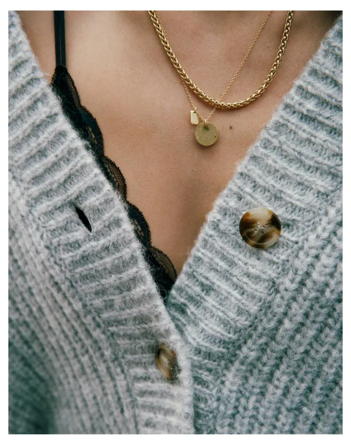 Etched Coin Necklace Set Vintage Gold Women Madewell Necklaces Etched Coin Necklace Set Vintage Gold Women Madewell Necklaces