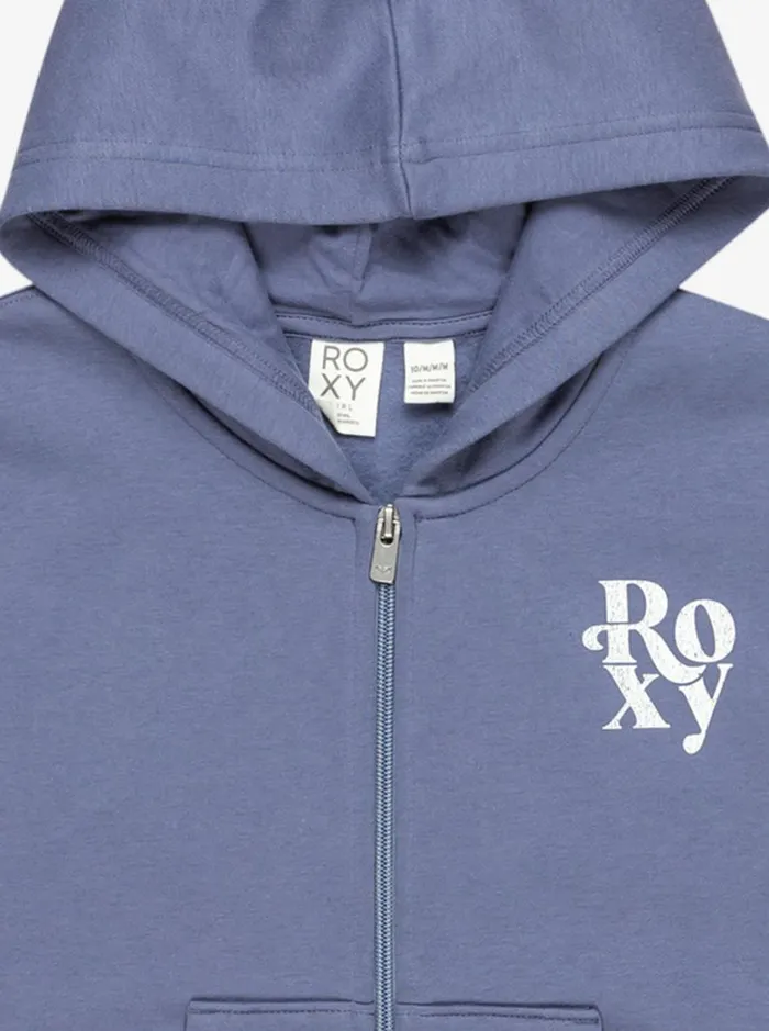 Evening Hike 8211 ZipUp Hoodie For Girls 4 8211 16 Wild Wind Kids Roxy Sweatshirts and Hoodies