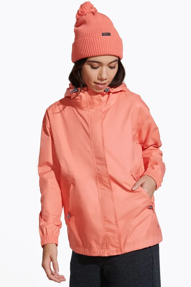 Fallon Rain Jacket Black Women Merrell Outerwear