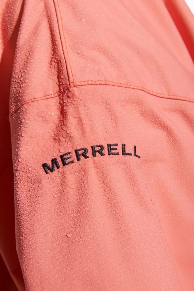 Fallon Rain Jacket Black Women Merrell Outerwear