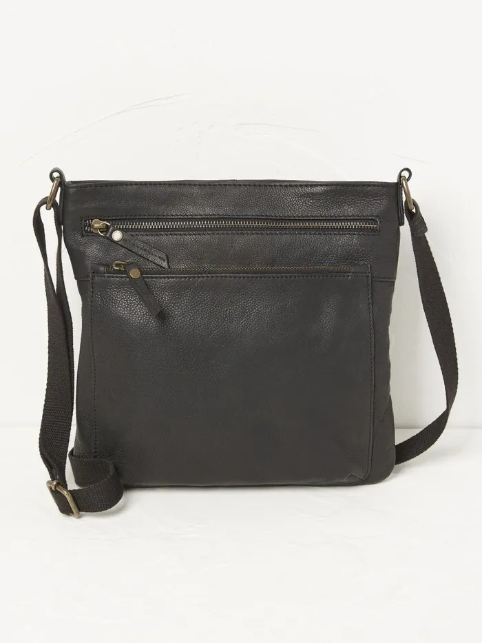 Fat Face Allie Black Crossbody Bag Women Bags and Purses