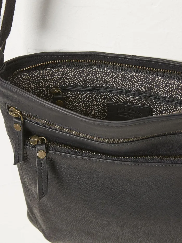 Fat Face Allie Black Crossbody Bag Women Bags and Purses
