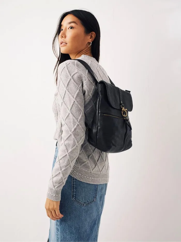 Fat Face Black Multifunctional Pia Bag Women Bags and Purses