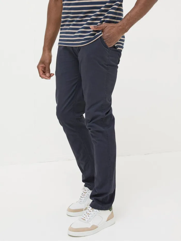 Fat Face Blue Slim Heyshott Chinos Men Trousers and Chinos