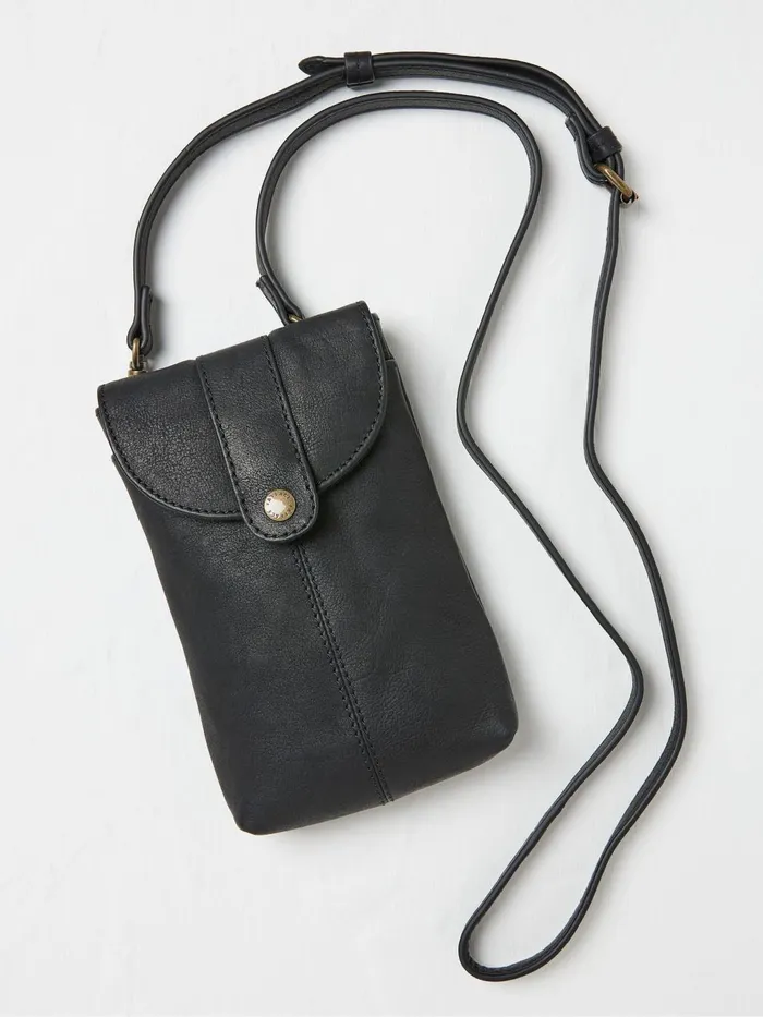 Fat Face Clara Black Phone Bag Women Phone Bags